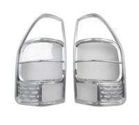 Tail Lamp Housing 2pcs ABS Chrome Car Accessories Plated Tail Lamp Cover Trim Paste Style For ISUZU For DMAX 2003-2006 Rear Light Shell
