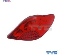 TAIL LIGHT ASSEMBLY 11-0998-01-2 FOR PEUGEOT KFT /KFV /KFU /KFW 1.4L NFU 1.6L