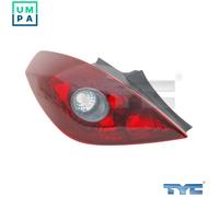 TYC Tail Light Assembly 11-11430-11-2 - For Opel Corsa D (2009-2014, 1.0L 3cyl/1.2L)