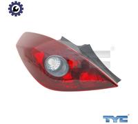 TYC Tail Light Assembly 11-11430-11-2 - For Opel Corsa D (2009-2014, 1.0L 3cyl/1.2L)