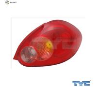 TAIL LIGHT ASSEMBLY 11-11753-01-2 FOR TOYOTA 1KR-FE 1.0L 3cyl AYGO2WZ-TV 1.4L