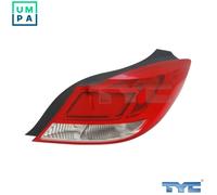 TAIL LIGHT ASSEMBLY 11-11799-01-2 FOR OPEL A18/B18XER 1.8L A14/B14NET 1.4L 4cyl
