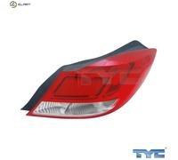 TAIL LIGHT ASSEMBLY 11-11800-11-2 FOR OPEL A18/B18XER 1.8L A14/B14NET 1.4L 4cyl
