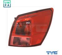 LEFT COMBINATION REAR LIGHT FITS: FITS FOR NISSAN DUALIS I 2.0/2.0 ALL-WHEEL