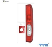 TYC Rear light 11-12384-01-2 Left without bulb holder RENAULT: TRAFIC 2 Kasten, TRAFIC 2 Bus, NISSAN: Primastar Van