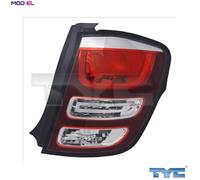 Tail Light Assembly TYC 11-12555-01-2 For CITROËN