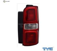 TYC Rear light 11-14911-01-2 Right without bulb holder CITROËN: Dispatch III Van, Spacetourer, PEUGEOT: Expert III Van