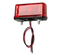 Tail light assembly 1Pc Universal Car License Plate Car for Truck Trailer Lorry Rear Tail Light License Number Plate Light Lamp