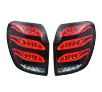 Tail Light Assembly 2PCS For Chevrolet For Captiva 2006-2017 Waterproof Car Rear Braking Turning Light Taillight Tail Lights Dynamic Lamp Assembly(Black)