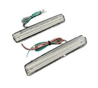 Tail light assembly 2PCS Rear Bumper Reflector Brake Light for Toyota for NOAH for VOXY 80 Pruis 40 Series 2011-2014 (Clear lens)