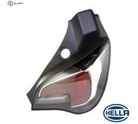 HELLA 2SD 354 812-011 Rearlight - Bulb - ECE - left