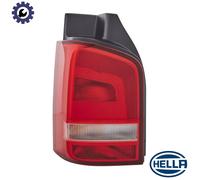 HELLA 2SK 010 318-071 Rearlight - Bulb - Crystal clear/Red - ECE/CCC - left