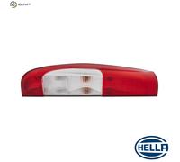 HELLA 2SK 964 596-011 Rearlight - Bulb - Crystal clear/Red - ECE/CCC - left