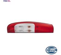 HELLA 2SK 964 596-011 Rearlight - Bulb - Crystal clear/Red - ECE/CCC - left