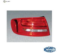 Left Tail Light Assembly Magneti Marelli LLG342 Fits Audi A4