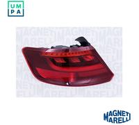 714081100801 Tail Light Assembly Right LED Rear Fits Audi A3 By Magneti Marelli
