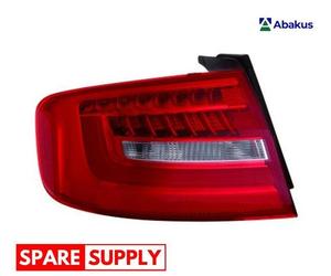 TAIL LIGHT ASSEMBLY FOR AUDI A4 ABAKUS 446-1936L-UE FITS LEFT