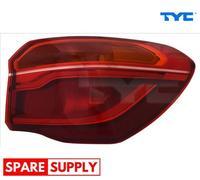 Right Rear Light TYC Fits BMW X1 F48 Van 14- 7350712