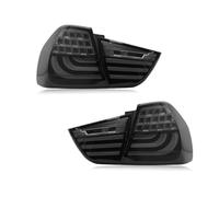 Tail Light Assembly For BMW For 3 Series For E90 For I318 I320 2005-2012 LED Car Tail Light Assembly Dynamic Turn Signal Lamps(Black 05-08)
