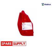 TAIL LIGHT ASSEMBLY FOR CITROËN C2 ABAKUS 552-1917L-UE-CR FITS LEFT