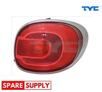 TAIL LIGHT ASSEMBLY FOR FIAT 500L TYC 11-12363-26-2 FITS RIGHT