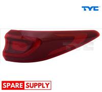 TAIL LIGHT ASSEMBLY FOR KIA SPORTAGE TYC 11-15165-05-2 FITS RIGHT