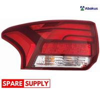 TAIL LIGHT ASSEMBLY FOR MITSUBISHI OUTLANDER ABAKUS 214-19ADR-AE FITS RIGHT