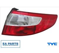 Tail Light Assembly for RENAULT FLUENCE TYC 11-11961-01-2 fits Right NEW