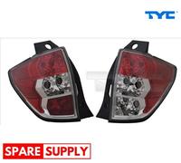 TAIL LIGHT ASSEMBLY FOR SUBARU FORESTER TYC 11-14927-05-9 FITS RIGHT