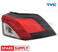 TAIL LIGHT ASSEMBLY FOR TOYOTA RAV 4 TYC 11-15125-06-2 FITS RIGHT