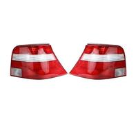 Tail Light Assembly For VW For Golf 4 1998 1999 2000-2006 Rear Taillight Warning Light Reversing Pair Left Right Tail Assembly Rear Tail Light Lamp Lens(Pair White)