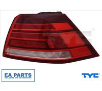 Tail Light Assembly for VW GOLF TYC 11-15230-00-2 fits Left