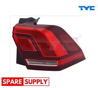 TAIL LIGHT ASSEMBLY FOR VW TIGUAN TYC 11-9037-16-9 FITS RIGHT