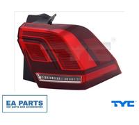 Tail Light Assembly for VW TIGUAN TYC 11-9038-16-9 fits Left