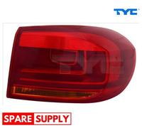 TAIL LIGHT ASSEMBLY FOR VW TIGUAN TYC 11-9178-11-2 FITS LEFT