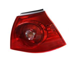 Tail Light Assembly Right Depo Red P21W H6W Fits VW Golf 5 - Depo 441-1963R-UE