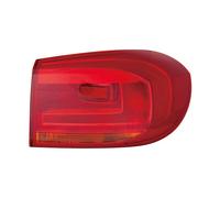Tail Light Assembly Right Depo Red P21W W5W Fits VW Tiguan - Depo 441-19D2R-UE