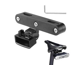 Tail Light Bracket - 36g PC Waterproof Bracket | Anti-Slip Design - Easy to attach to the seat post. Keep your lights safe. Easy to carry.