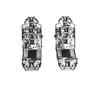 Tail light circuit board For Mini For Cooper F55 F56 | For F57 2014-2021 Taillight Repair Part 63217297433/4 Complete Rear Tail Light Circuit Board Assembly Kit