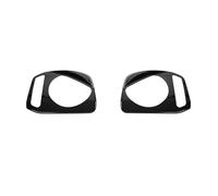 Tail Light Cover Trim Car Rear Fog Light Tail Light Lamp Decoration Cover Headlight Trim Frame For Suzuki For Jimny 2007-2017 Exterior Accessories Tail Lamp Lens(Headlight cover A)