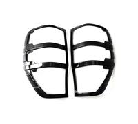 Tail Light Cover Trim Car Styling Car Accessories ABS Matte Black Tail Lights Covers Trim For RANGER T6 T7 T8 2012-2021 Tail Lamp Lens(Gloss black)