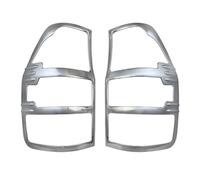 Tail Light Cover Trim For Ranger 2012-2020 Chrome Silver Matte Black Tail Lamp Cover Car Accessories Exterior Tail Lamp Lens(OneColor)