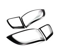Tail Light Cover Trim Rear Bumper Molding Matte Black Chrome Silver Tail Light Lamp Cover Trim For Chevy For TrailBlazer For Holden 2016-2019(Matte Black)