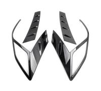 Tail Light Cover Trim Rear Tail Light Lamp Cover Trim For Hyundai For Sonata 2020-2023 Carbon Fiber Car Taillight Molding Trims Accessories(Carbon Fiber)