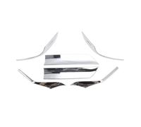 Tail Light Cover Trim Tail Light Lamp Eyelid Eyebrow For HR-V For Vezel 2021-2026 Chrome Rear Trunk Lid Boot Cover Trim Car Styling