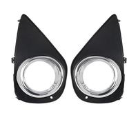 Tail Light Enclosure 2 PCS Car Front Bumper Fog Light Cover For Toyota For Yaris 2015-2017 Lamp Grille Grill Bezel Shade Driving Rear Light Enclosure