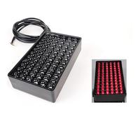 Tail Light For BMW For LED Car Tail Lights Universal Vehicle Rear Diffuser Spoiler 12V F1 Style 72LEDs Brake Light Signal Lamp Indicator(Model A-Red)
