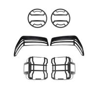 Tail Light For Jeep For Wrangler JL 2018-2022 Lamp Hoods Car Rear Tail Lamp Protect Front Headlight Wheel Eyebrow Light Guard Cover Rear Tail Lights