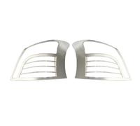 Tail Light Guard 2 Pcs ABS Chrome Car Tail Lamp Cover For Toyota For Yaris 2004 2005 2006 2007 Silver Exterior Component Decoration Taillight Guard Cover