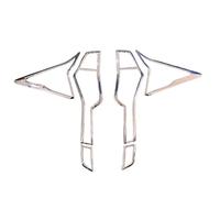 Tail Light Guard Car Stickers Chrome Silver Matte Black Tail Lamp Cover for Mitsubishi for Pajero Sport 2014 2015 2016 2017 2018 2019 2020 Rear Tail Cover